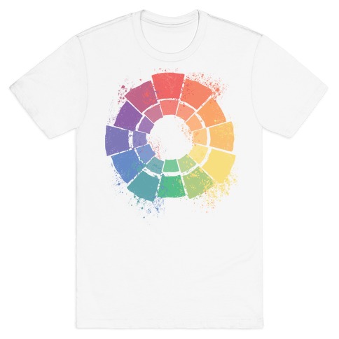 Gay Pride Color Wheel T-Shirt