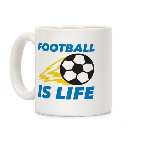 Football Is Life Coffee Mug