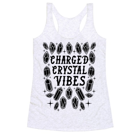Charged Crystal Vibes Racerback Tank Top