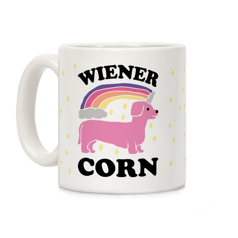 Wienercorn Dachshund Unicorn Coffee Mug
