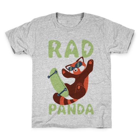 Rad Panda - Red Panda Kids T-Shirt