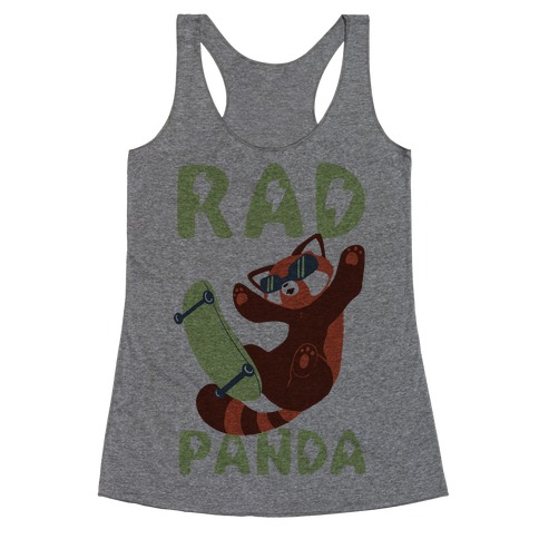 Rad Panda - Red Panda Racerback Tank Top