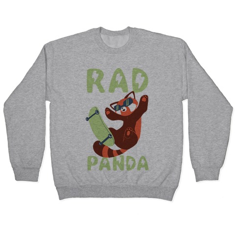Rad Panda - Red Panda Pullover
