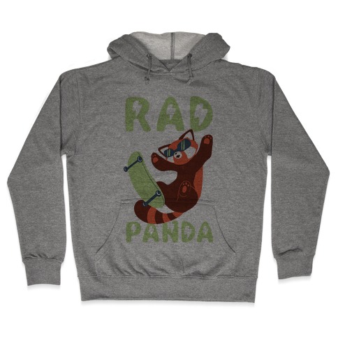 Rad Panda - Red Panda Hooded Sweatshirt