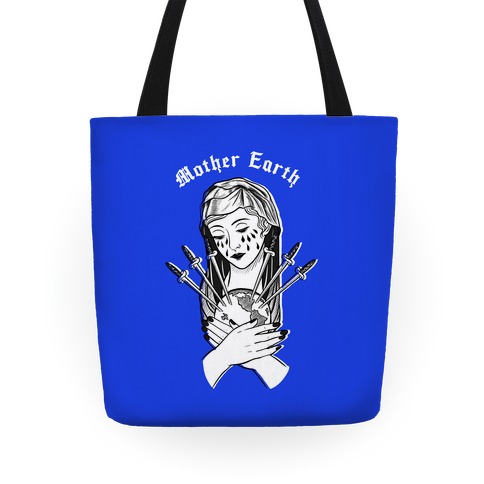 Mother Earth (blue) Tote