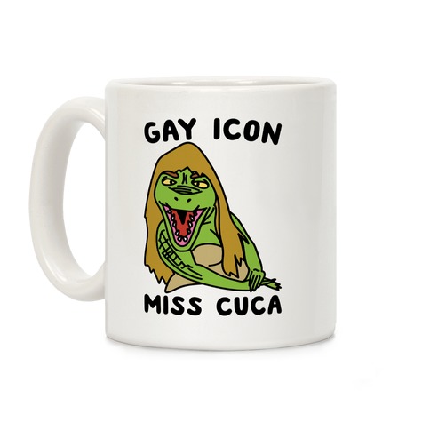 Gay Icon Miss Cuca Parody Coffee Mug