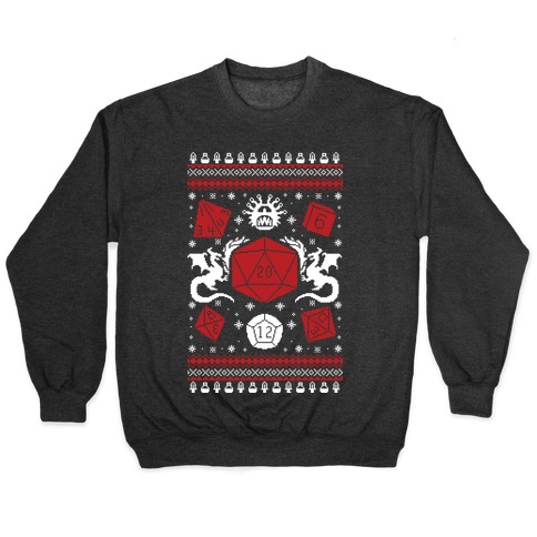 D&D Ugly Sweater Pullover