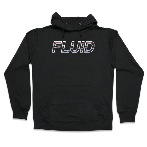 Fluid Waves Hooded Sweatshirt