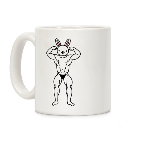 Buff Bunny Coffee Mug