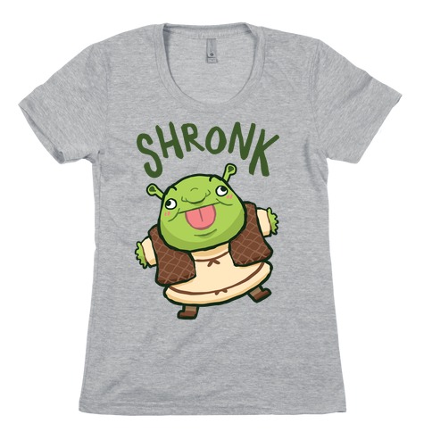 Shronk Derpy Shrek Womens T-Shirt