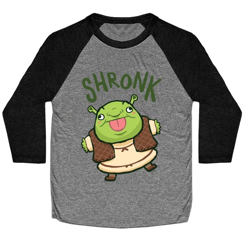 Shronk Derpy Shrek Baseball Tee