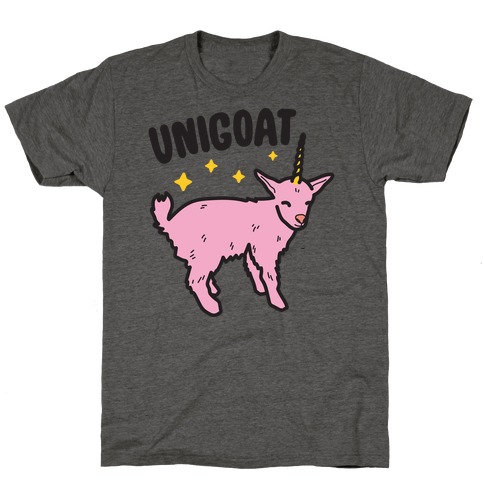 Unigoat Goat Unicorn T-Shirt