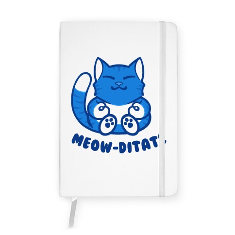Meow-ditate Notebook