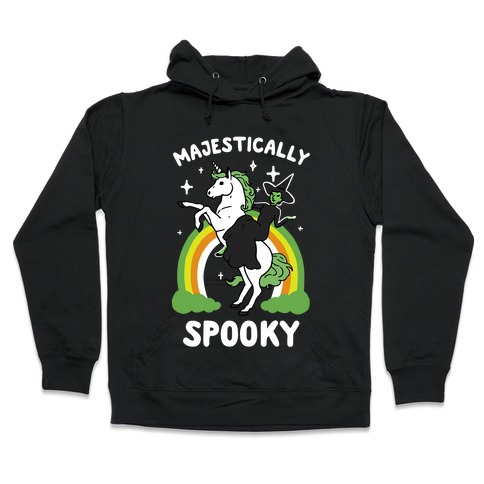 Majestically Spooky Hooded Sweatshirt