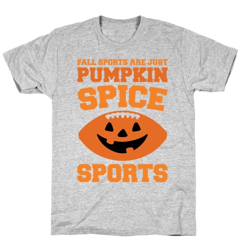 Pumpkin Spice Sports Parody T-Shirt