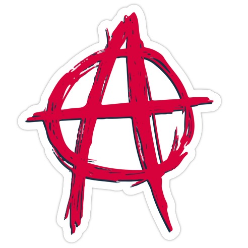 Anarchy Die Cut Sticker