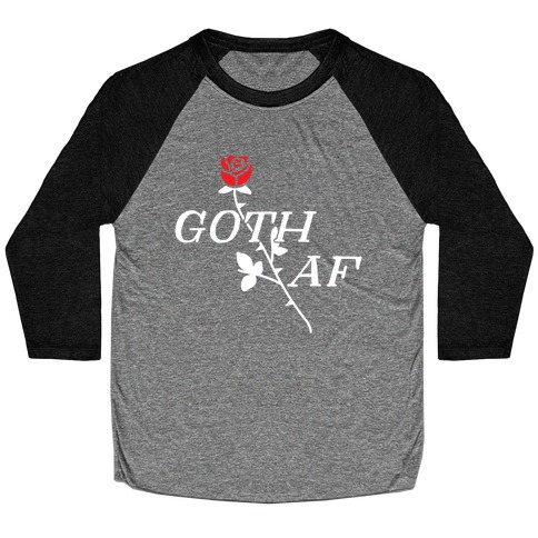 Goth AF Baseball Tee
