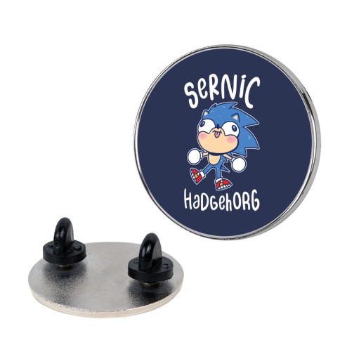 Derpy Sonic Sernic Hadgehorg Die Cut Sticker