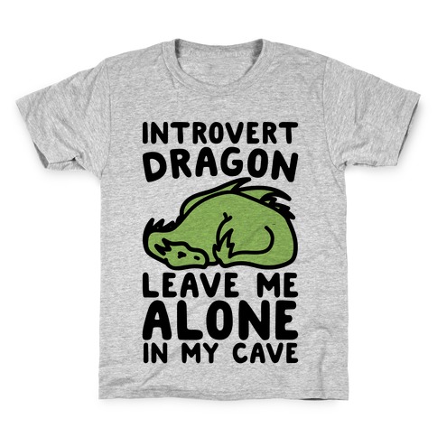 Introvert Dragon Kids T-Shirt