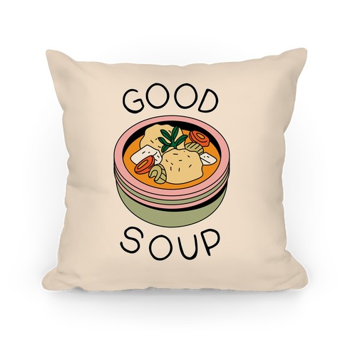 Good Soup Matzo Ball Soup Pillow