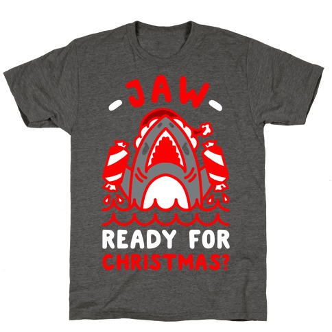 Jaw Ready For Christmas? Santa Shark T-Shirt