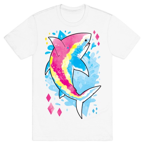 Pride Sharks: Pan T-Shirt