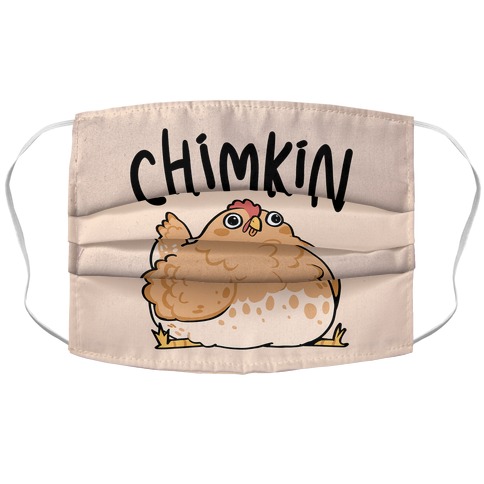 Chimkin Derpy Chicken Accordion Face Mask