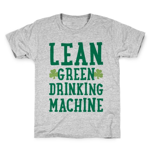Lean Green Drinking Machine Kids T-Shirt