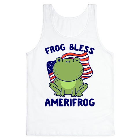 Frog Bless Amerifrog Tank Top