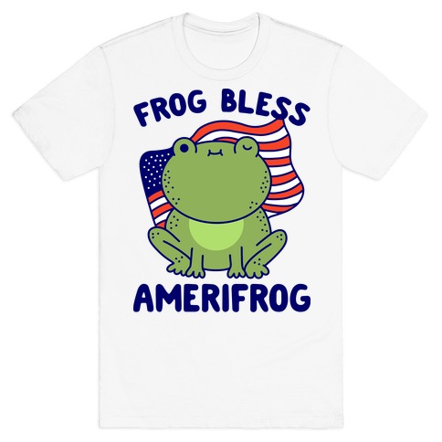 Frog Bless Amerifrog T-Shirt
