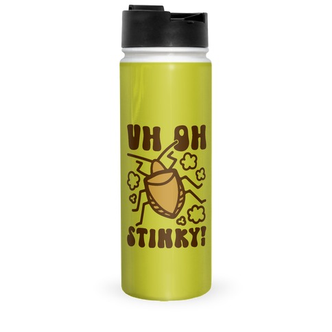Uh Oh Stinky Stink Bug Travel Mug