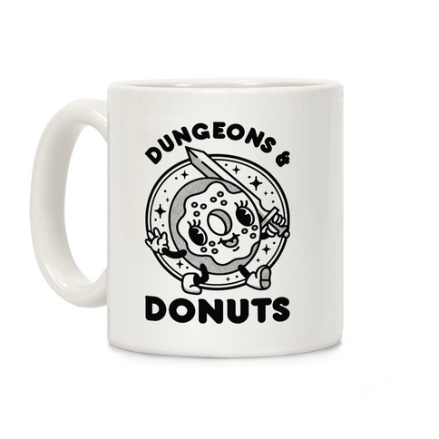 Dungeons and Donuts Coffee Mug
