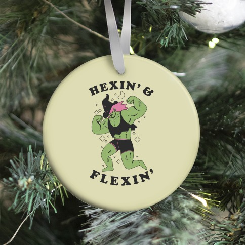 Hexing & Flexing Ornament