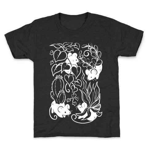 Mouse Plants Kids T-Shirt