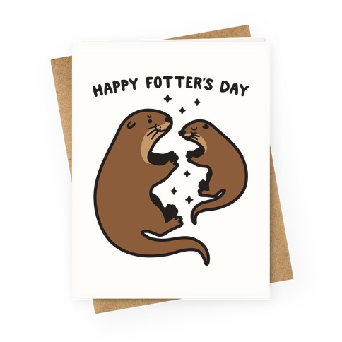 Happy Fotter's Day Greeting Card