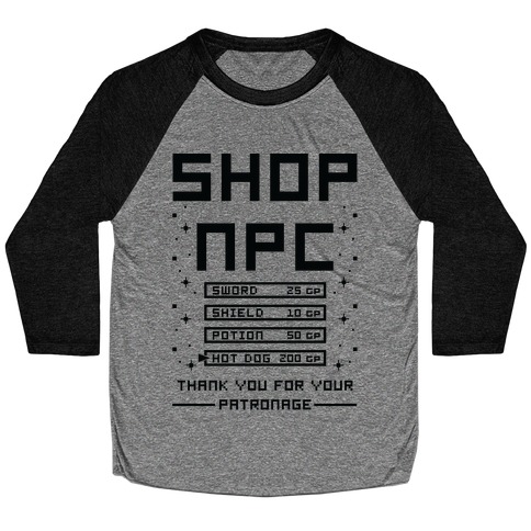 Shop NPC Baseball Tee