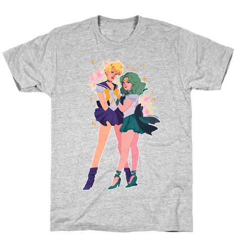 Sailor Neptune & Sailor Uranus T-Shirt