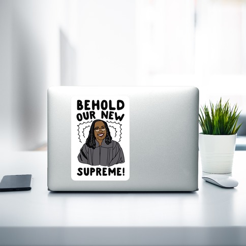 Supreme best sale banner sticker