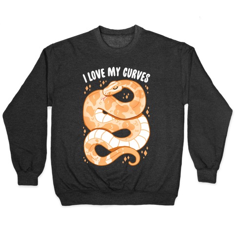 I Love My Curves Pullover