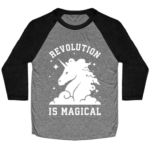 Revolution is Magic Baseball Tee