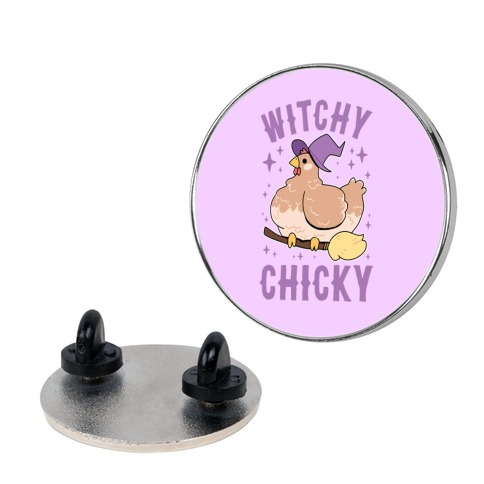 Witchy Chicky Pin