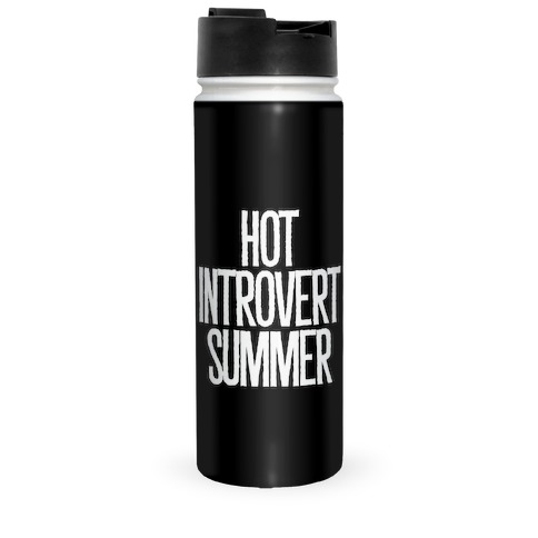 Hot Introvert Summer Travel Mug
