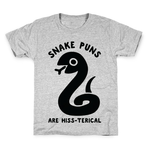 Snake Jokes Are Hiss-terical Kids T-Shirt