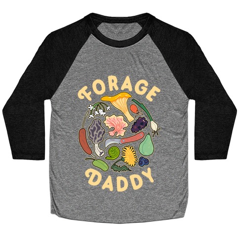 Forage Daddy Baseball Tee