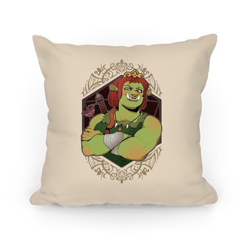 DnD Princesses: Fiona Orc Pillow