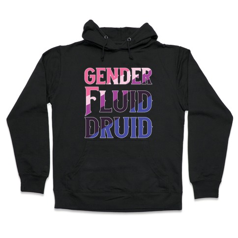 Genderfluid Druid Hooded Sweatshirt