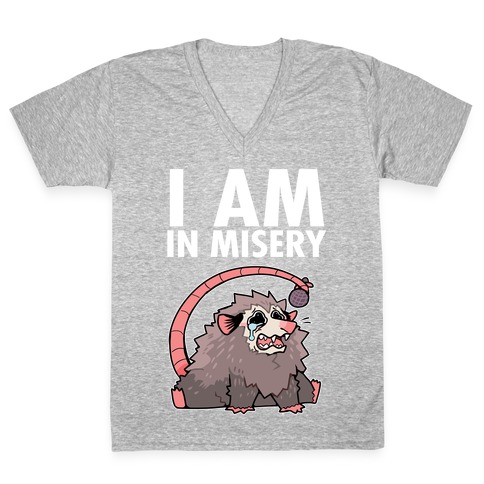 Misery x CPR x Eat Em Up Misery Possum V-Neck Tee Shirt