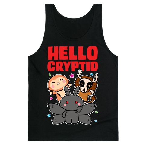 Hello Cryptid Tank Top