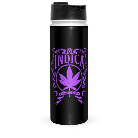 Cannabis Indica Travel Mug