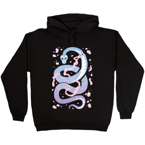 Pastel Goth Snake Hooded Sweatshirt